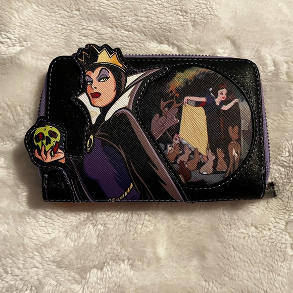 Disney Accessories - Disney Wicked Queen Loungefly Wallet - NWOT